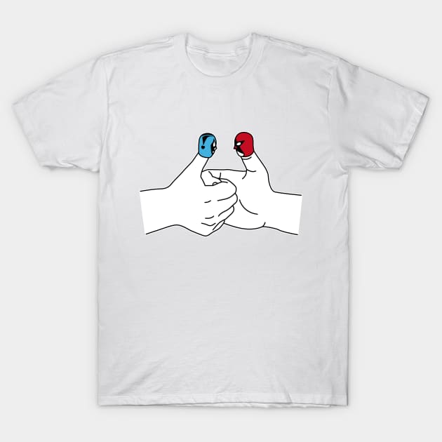 Thumb wrestling T-Shirt by RK58